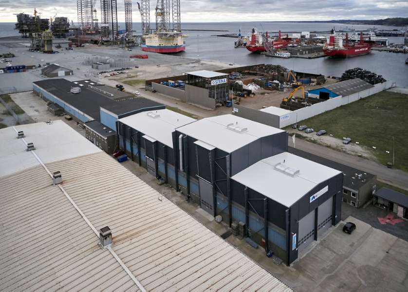 Clean smoke in the stack, Sandholm 55, 9900 Frederikshavn